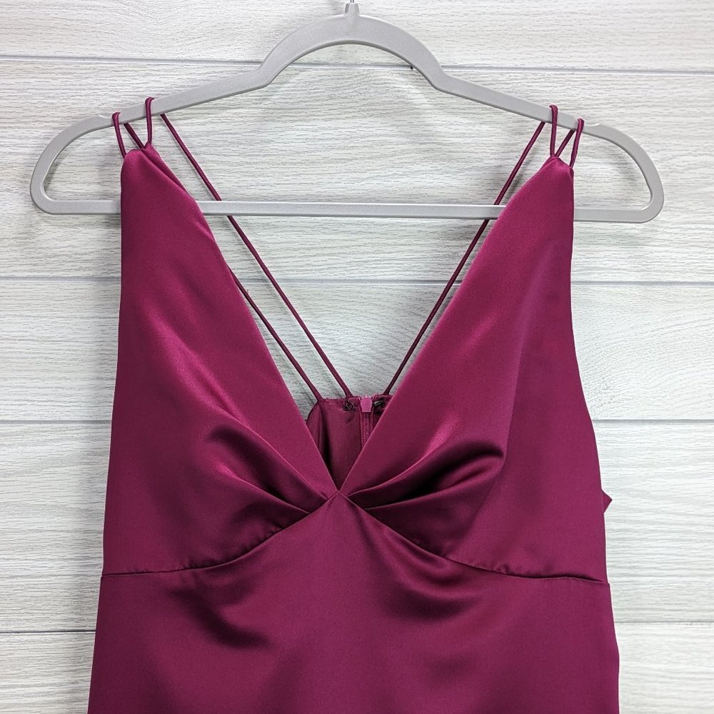 Dessy Collection Formal Satin Gown - Picture 11 of 12